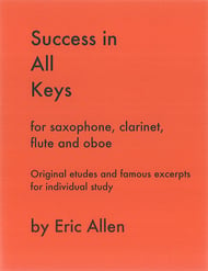 Success in All Keys Flute, Oboe, Clarinet, Saxophone Method cover Thumbnail